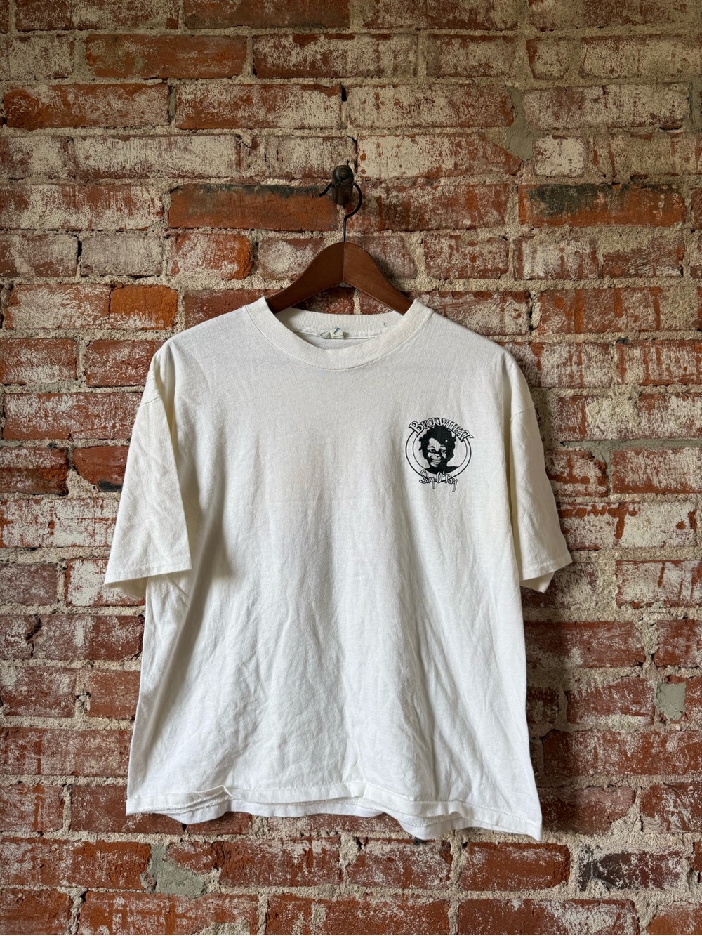 Large vintage little rascals buckwheat 1985 tee.